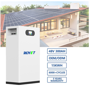 Baterai penyimpanan energi Lifepo4 isi ulang 51.2 Volt UPS 48V <span class=keywords><strong>Lipo</strong></span> UPS untuk koneksi Grid hibrida energi surya IP65 - Product Image 1