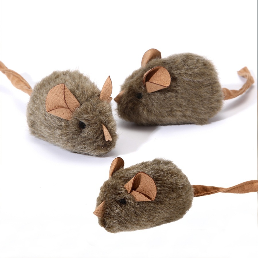 Souris grinçante [3 pièces] – Les chats l'adorent !