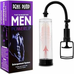 Pompe à vide pour pénis masculin avec valve métallique pour hommes, agrandissement manuel du pénis, stimulateur de croissance du pénis, outil d'entraînement pénien masculin, jouet sexuel pour adultes - Product Image 2