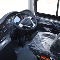 Minibus électrique automatique Sunlong New Energy LHD HQK6601, compact, silencieux, stable, fiable et sûr pour les trajets urbains.