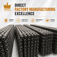 CROWN XZ200 XZ360 63mm Tiges de forage double cheval en acier au manganèse haute résistance pour machine de forage HDD