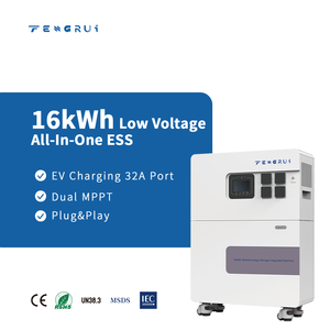 Integrated Unit Combines Solar Storage and EV Charging 16kWh 314Ah Long <b>Cycle</b> Life Scalable Wheeled All In One Residential - Product Image 1