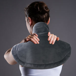 Collo spalla riscaldamento elettrico e vibrazione massaggio avvolgere sciarpa calda pad riscaldamento rapido USB riscaldamento elettrico portatile avvolgere il collo - Product Image 1