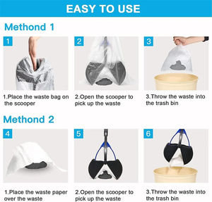 Portatile e pieghevole manico lungo raccoglitore di <span class=keywords><strong>cacca</strong></span> per animali domestici Pet cooper Scoop <span class=keywords><strong>cane</strong></span> <span class=keywords><strong>cacca</strong></span> <span class=keywords><strong>cacca</strong></span> Scoop Scoop per lo smaltimento dei rifiuti di animali domestici - Product Image 6