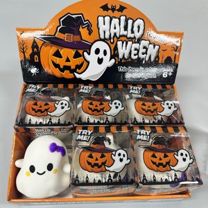 Wholesale Halloween Cute Maltose Gel Specter Squishy <b>Toy</b> with Cute Horror Gift Maltose Gel and Non-toxic <b>Toy</b> for <b>Desk</b> Decor - Product Image 1