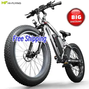 Eu Gratis Verzending Deur Tot Deur Elektrische Mountainbike E Mtb Elektrische Fiets Off-Road Dikke Band 1000W Elektrische Mountainbike