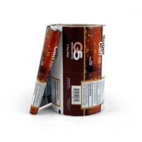 Rouleau de film métallisé laminé souple et résistant à l'humidité pour l'emballage alimentaire de bonbons, snacks, biscuits, chips de pommes de terre