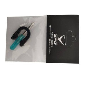 Anillo en D de aluminio, hebilla en U de 1.9cm y 2.4cm para equipo de tiro con arco compuesto - Product Image 4