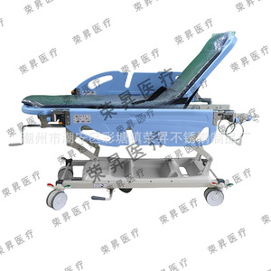Chariot de transport médical à plateau hydraulique pour transfert de patients, utilisation d'urgence - Product Image 1