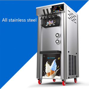 เครื่องทำน้ำแข็งอุตสาหกรรมเชิงพาณิชย์ลดราคาพิเศษสำหรับโรงอาหาร เครื่องขายไอศกรีมนุ่มขนาดเล็ก - Product Image 3