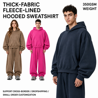 Sweat-shirt à capuche unisexe de haute qualité, brodé DTF DTG, doublé en polaire, chaud, coupe ample, streetwear, sweat-shirt à capuche pour hommes