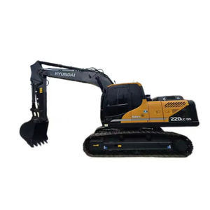 Hyundai-Excavadora de 22 toneladas fabricada en Corea del Sur con motor central, motor, caja de cambios, componentes de bomba en stock para la venta - Product Image 1