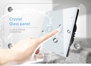 Para UKCA CE 3 Gang Europe Interruptor Módulo de panel táctil para Alexa Control remoto WiFi Smart Switch con red cableada - Product Image 3