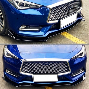 ลิ้นกันชนหน้า สปอยเลอร์ ดิฟฟิวเซอร์ สำหรับ Infiniti Q60 ปี 2017 2018 2019 2020 2021 2022 ชุดแต่ง - Product Image 5