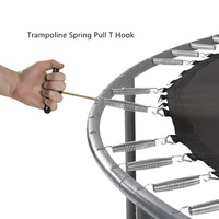 Trampolín Redondo Sundow para Gimnasia, Equipo de Fitness Unisex