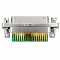 Connecteur d'aviation mini rectangulaire mâle à souder 37 broches J30J-37TJWP14-J avec clip en J pour l'industrie manufacturière aérospatiale