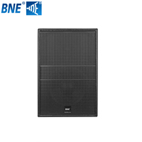 Haut-parleur de monitoring DS112M 12 pouces à prix direct usine, enceinte de studio passive bidirectionnelle en forme de coin pour concerts et événements sonores