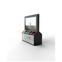 Kiosque publicitaire numérique OLED de 75 pouces, villes intelligentes, magasins de détail, signalisation, ascenseur, écran tactile capacitif de 6 mm, OEM, rue, shopping