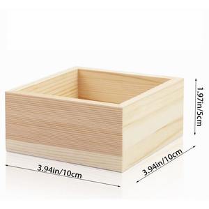 Petite jardinière suspendue de bureau moderne en bois écologique de haute qualité pour la culture de plantes vertes en intérieur - Product Image 5