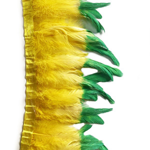 Precio <span class=keywords><strong>de</strong></span> fábrica 15-20cm Plumas <span class=keywords><strong>de</strong></span> gallo Schlappen <span class=keywords><strong>de</strong></span> dos tonos Plumas <span class=keywords><strong>de</strong></span> cola <span class=keywords><strong>de</strong></span> gallo - Product Image 4