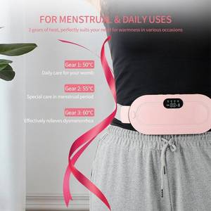 Compresse chauffante vibrante chaude sans fil pour les crampes menstruelles - Product Image 3