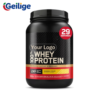 2lbs Protéine de Lactosérum Isolat Concentré en Poudre Crème de Banane Étiquette Privée Personnalisée ODM Mélange de Boisson Nutritionnelle Sportive - Product Image 1