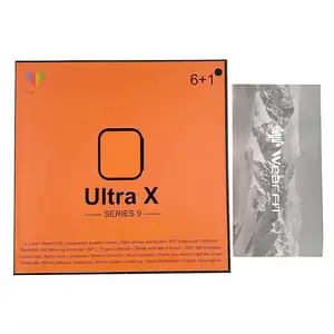 สมาร์ตวอตช์6 + 1, ultra X 6 + 1 wearfit Pro อัตราการเต้นของหัวใจกันน้ำติดตามการออกกำลังกายนาฬิกาอัจฉริยะ reloj inteligente ultra X 6 + 1