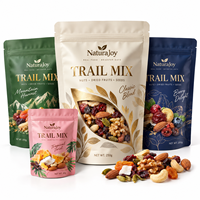Sachet Doypack en Mylar avec logo personnalisé, aspect cuir, haute barrière, fermeture éclair facile, qualité alimentaire, pour emballage de fruits et snacks de bureau