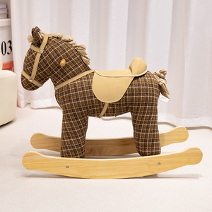 Nouveau Modèle 2025 Cheval à Bascule pour Enfants, Cheval à Bascule de Style Vintage Premium, Cadeau pour Enfants - Product Image 5
