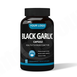 Supplément Santé Extrait d'Ail Noir Biologique Alliin 500mg Capsules Ail Gingembre - Product Image 6