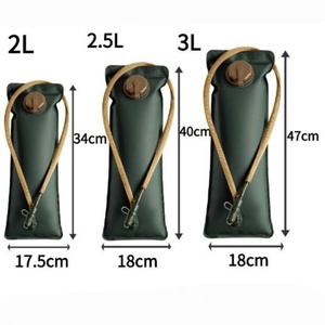 Waterproof Tactical <b>Hydration</b> Pack 3L Vintage Style Polyester <b>Backpack</b> with Zipper for Camping Hiking Cycling Travel - Product Image 1