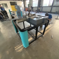 Machine de cintrage CNC entièrement automatique OUWO, capacité 20T 25T, pour profilés de portes et fenêtres en aluminium courbés, formage d'arc en atelier