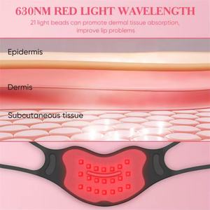 Nuevo Dispositivo Inalámbrico de Terapia de Luz LED Recargable por USB para Labios, Bomba Labial Portátil para el Cuidado y Realce de Labios, para Uso Estético - Product Image 5