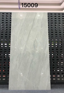Carreau en porcelaine pleine masse 750x1500mm, grand format gris minimaliste moderne résistant à l'usure pour hôtel villa couloi - Product Image 5