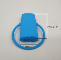 Vente en gros étui allume-cigare en silicone pratique jetable pratique étui de protection allume-cigare en silicone accessoires pour fumeurs