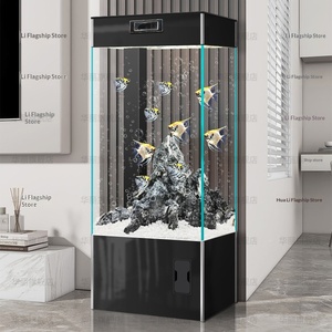 Pecera Vertical para Mascotas con Filtro Superior, Diseño para Sala de Estar, Calefacción, Multicolor, Sistema Inteligente para Colocar sobre <span class=keywords><strong>TV</strong></span> - Product Image 1