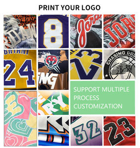 Pantalones cortos vaqueros desgastados con logotipo de diamantes de imitación de alta calidad personalizados para hombre Pantalones cortos vaqueros Vintage con diamantes de imitación - Product Image 5