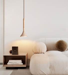 简约天然石材小吊灯美式餐厅装饰咖啡厅酒吧创意个性黄洞石灯 - Product Image 6