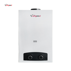 Chauffe-eau instantané mural au <span class=keywords><strong>gaz</strong></span> naturel/GPL de 20 L avec affichage LED, échangeur de chaleur en cuivre, allumage électronique - Product Image 1
