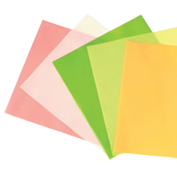 Vente en gros d'enveloppes de soja colorées Peau de tofu colorée Feuilles de tofu Feuilles de caillé Peau de haricot pour la fabrication de sushis et l'approvisionnement en exportation