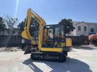 Excavatrice KOMATSU PC56 d'occasion en bon état, poids opérationnel de 5 tonnes, à vendre, machine de terrassement, Pc56-7, excavatrice komatsu