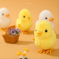 Jouet Poussin Mignon à Remonter qui Marche, Poulet Mécanique sans Piles, Jouets Animaux Sautants Mécaniques Prix d'Usine en Gros