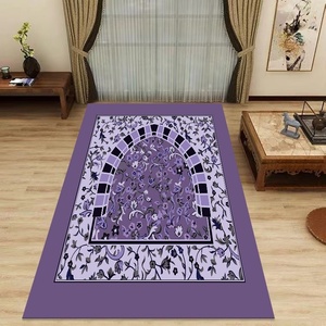 Tapis <span class=keywords><strong>de</strong></span> prière imprimé en velours antidérapant, pliable, résistant à l'usure, facile d'entretien, style bohème moderne, motif kilim, ethnique, très vendu - Product Image 2