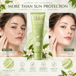 Protector Solar Lance SPF 50 de Amplio Espectro, Base de Maquillaje No Grasa, Sin Residuos Blancos, Hidratante para Piel Sensible, Unifica el Tono - Product Image 4
