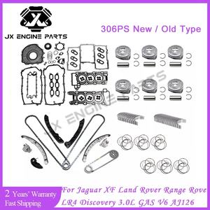 Kit Rantai Timing Perbaikan Mesin 306PS, Set Piston, Bearing, dan Gasket untuk Jaguar Land Rover 3.0 Range Rover Discovery LR4 3.0L AJ126 - Product Image 2
