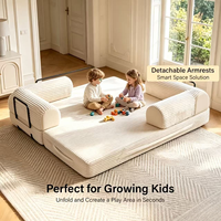 OEM Sofa in a Box, kompaktes, komprimiertes Bettsofa, ODM modulares, sectionales, knochenloses Schaumstoffsofa, Großhandel