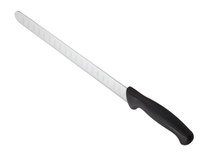 <span class=keywords><strong>Cuchillo</strong></span> para jamón de acero inoxidable ultra afilado de 11 pulgadas, diseño ergonómico, lo <span class=keywords><strong>mejor</strong></span> para rebanar asados, carnes - Product Image 6