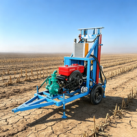 MIKTON MKD-200 Foreuse de puits d'eau diesel sur chenilles 200m pour usage agricole familial