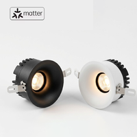Spot encastré intelligent Matter Thread RGBCW sans cadre, compatible avec Apple Home, Alexa, Google Home et Aqara