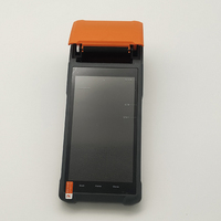 Terminal de point de vente mobile multifonction portable intelligent à écran tactile de 5,5 pouces, prend en charge l'impression de reçus et de factures